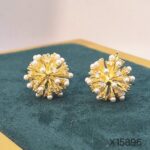 Серьги „GOLDEN BURST"