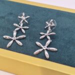 Серьги "Flower Paradise"(silver)
