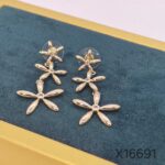 Серьги "Flower Paradise"(gold)