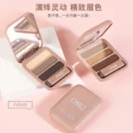Paletă de farduri pentru sprâncene NOVO smooth texture lasting makeup