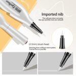 Белая подводка  QIANXIU eyeliner colour and lustre is rich — изображение 2
