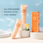 Cremă de protecție solară colorată 2 în 1 DR RASHEL