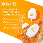 Cremă de soare anti-îmbătrânire și hidratantă SPF60 Dr.Rashel - imagine 2
