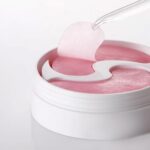 Mască iluminatoare pentru ochi Petitfee Pink Vita Brightening eye mask - imagine 2