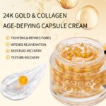 Cremă-Capsule Rejuvenating ESTELIN 24K Gold & Collagen Age-defying - imagine 3