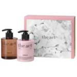 Set Cadou pentru corp "The Act ,Set of relaxing massage body oil Virgin ,body lotion Virgin"